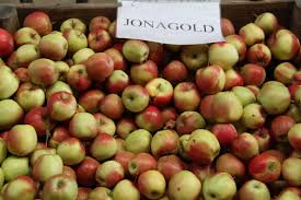 Box of Jonagold apples